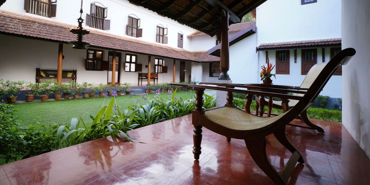 The beachfront at Kappad — Vasco Da Gama Beach Resort & Spa, Kerala